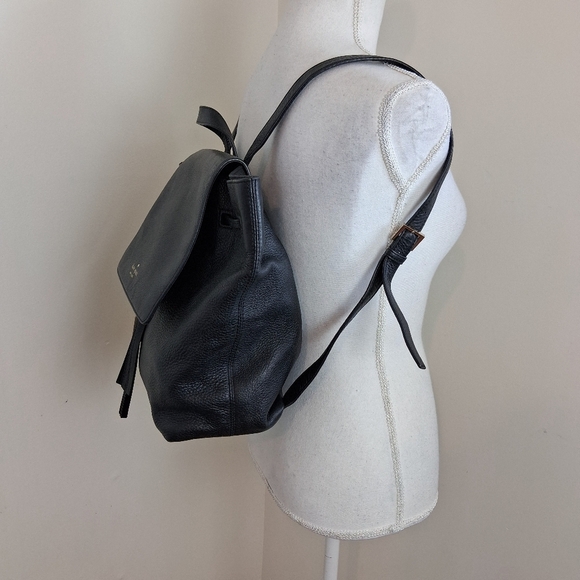 Kate Spade Grey Street Wilder Black Leather Backpack - Picture 6 of 12